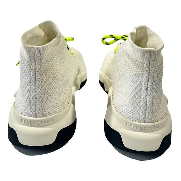 BALENCIAGA Lace-up Knit Sock Speed Trainers - Picture 8 of 12